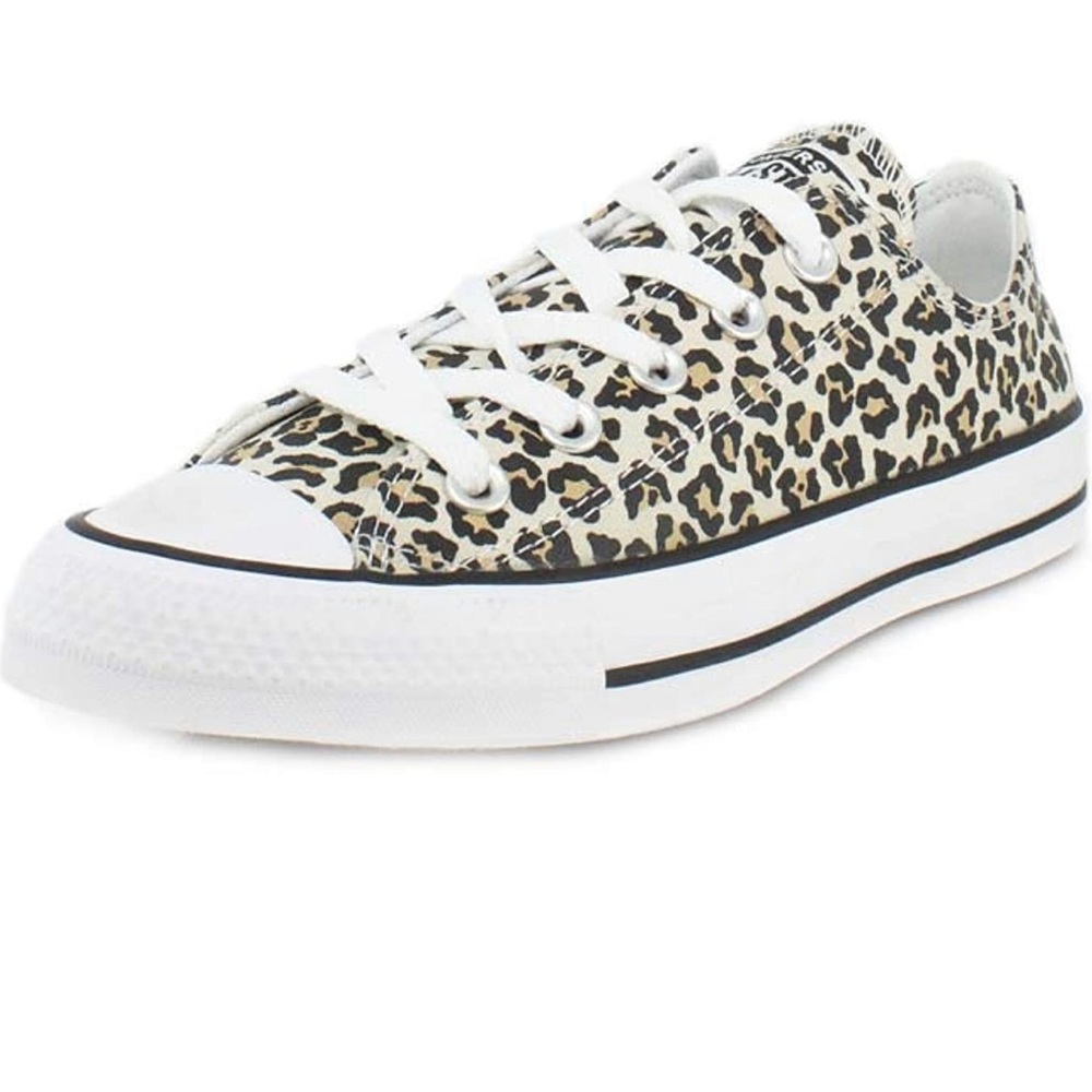 NIB Women’s Converse Archive Cheetah Print Low Rise Shoes